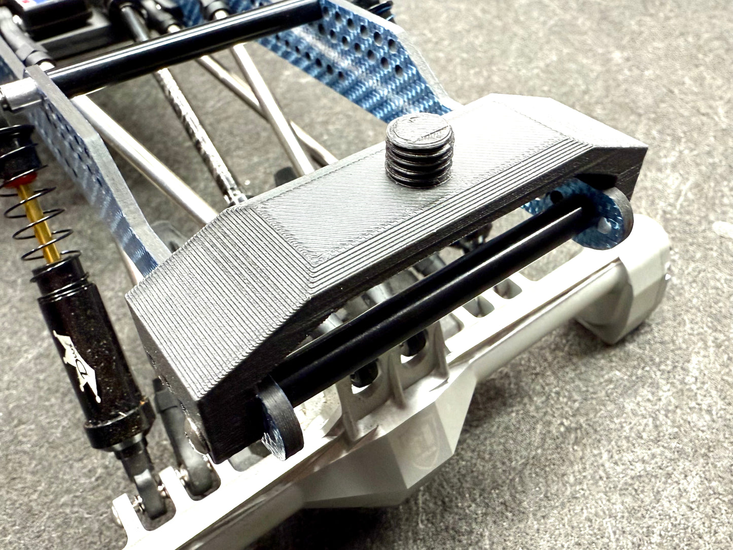 Body mounts for Stage Killah body on EXOCUTiONER