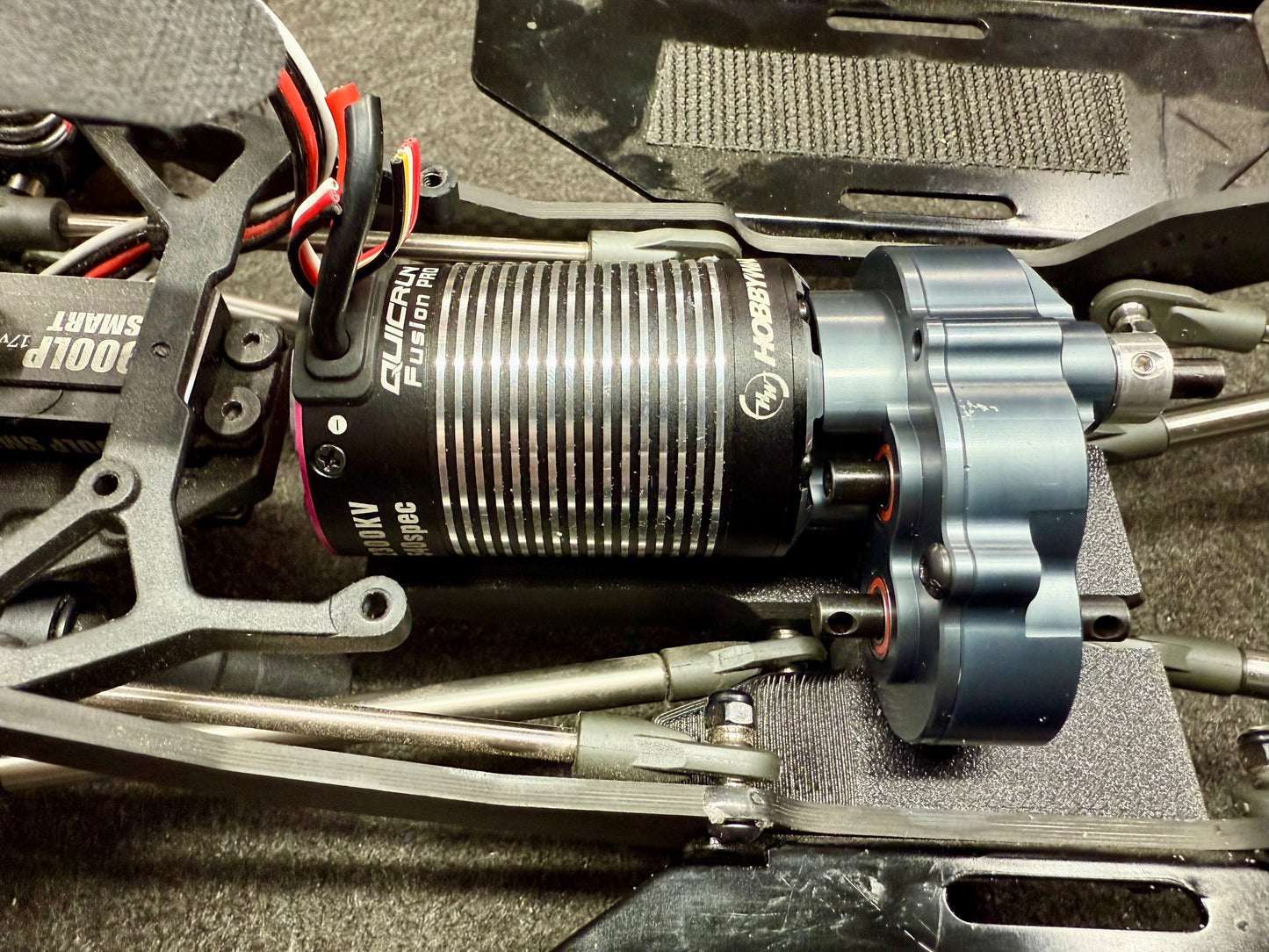 Skid to fit DluxFab OD3 transmission into Vanquish VRD