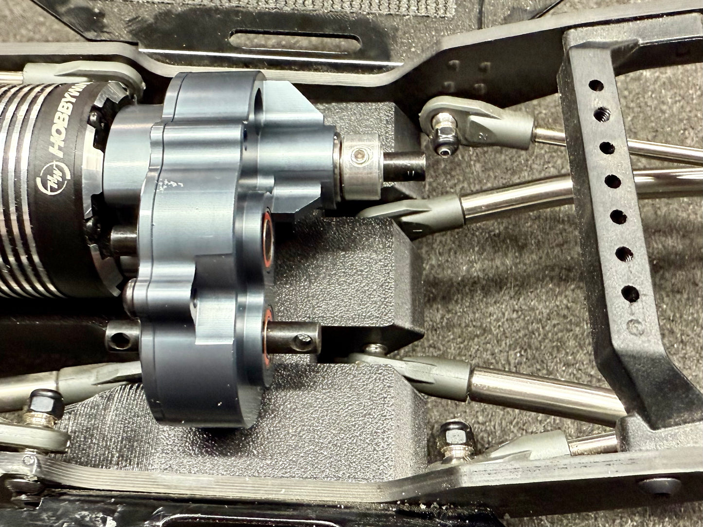 Skid to fit DluxFab OD3 transmission into Vanquish VRD
