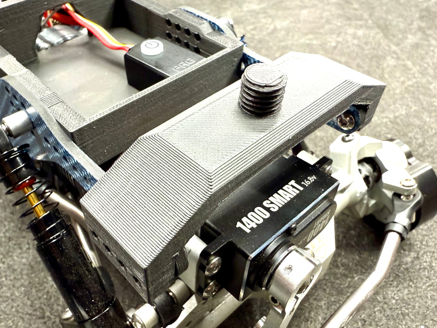 Body mounts for Stage Killah body on EXOCUTiONER
