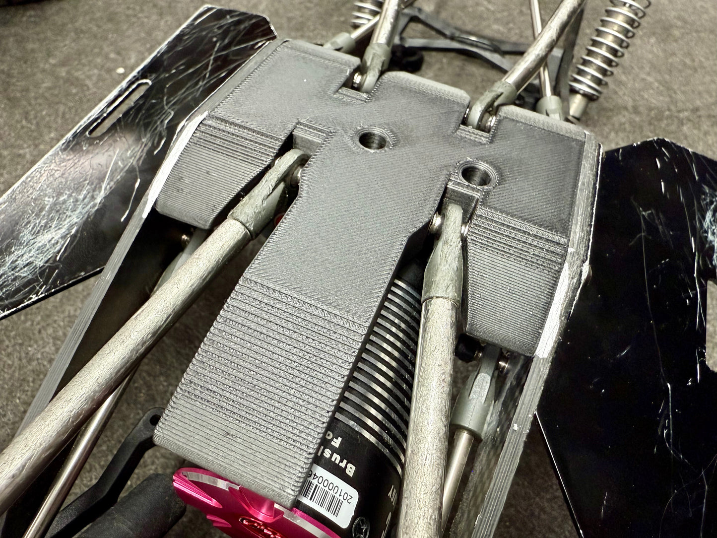 Skid to fit DluxFab OD3 transmission into Vanquish VRD
