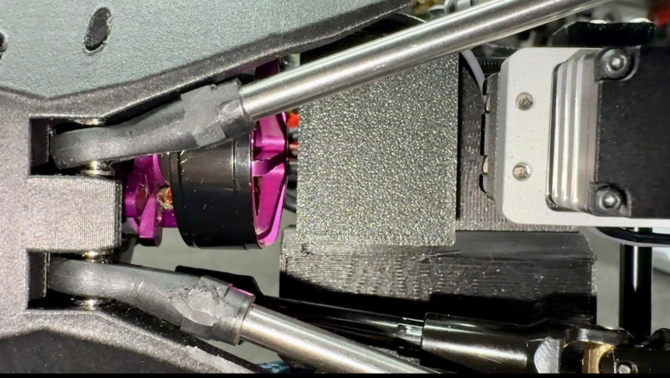 EXOCUTiONER RECEIVER BATTERY TRAY FOR SNUBNOSE MOTOR