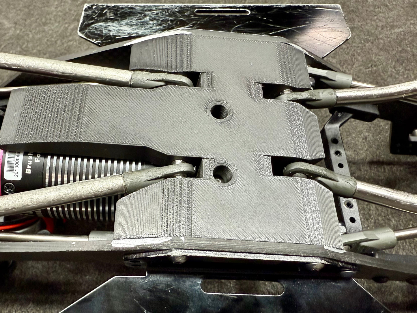 Skid to fit DluxFab OD3 transmission into Vanquish VRD