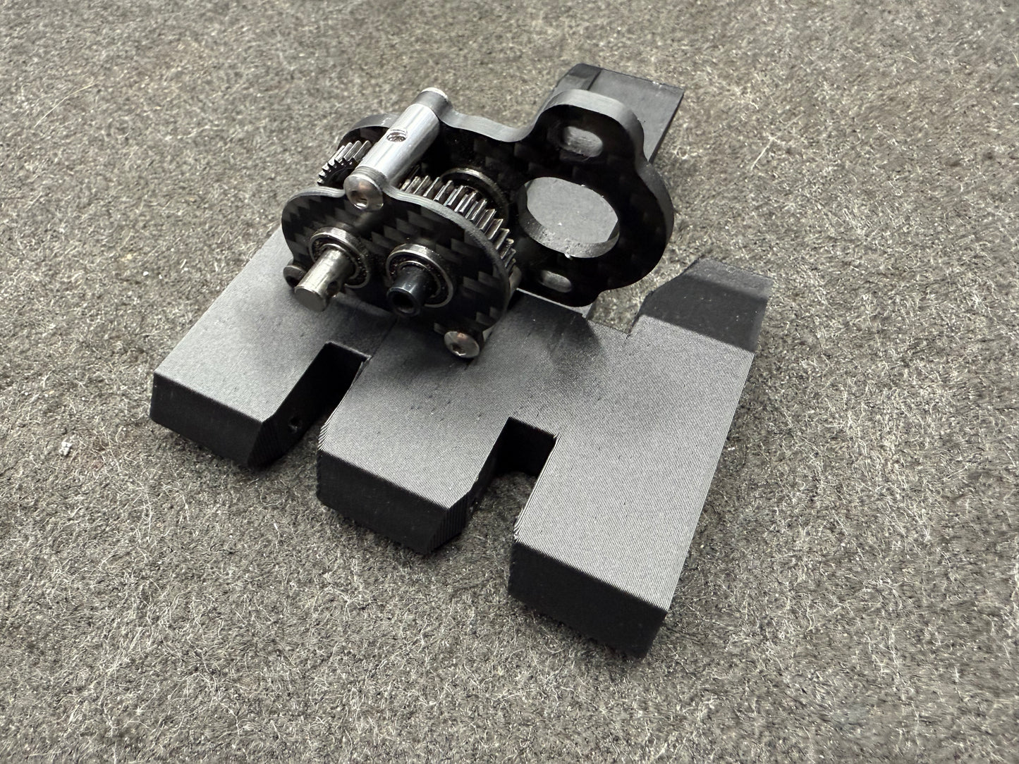 Skid to fit DLUX PORTAL transmission into Vanquish VRD