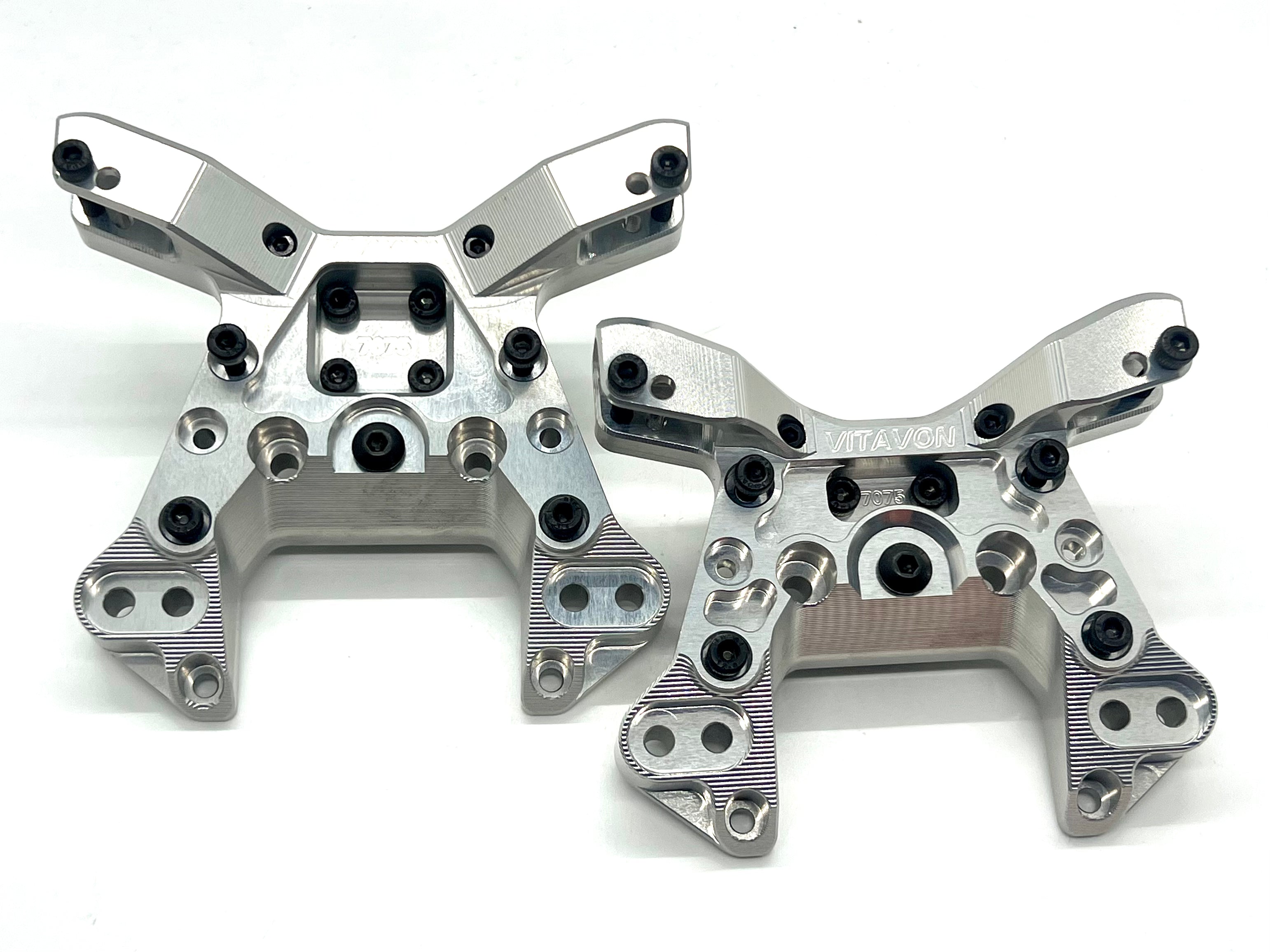 Vitavon CNC Aluminum #7075 Front & Rear Shock Tower for Arrma Vitavon CNC Aluminum #7075 Front & Rear Shock Tower for Arrma
