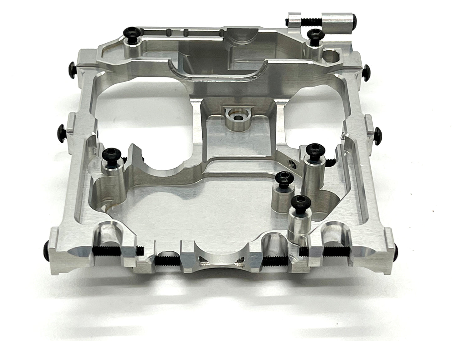 VITAVON One Piece Design Alu CNC Skid Plate for TRX-4 TRX-6 1:10 Silver