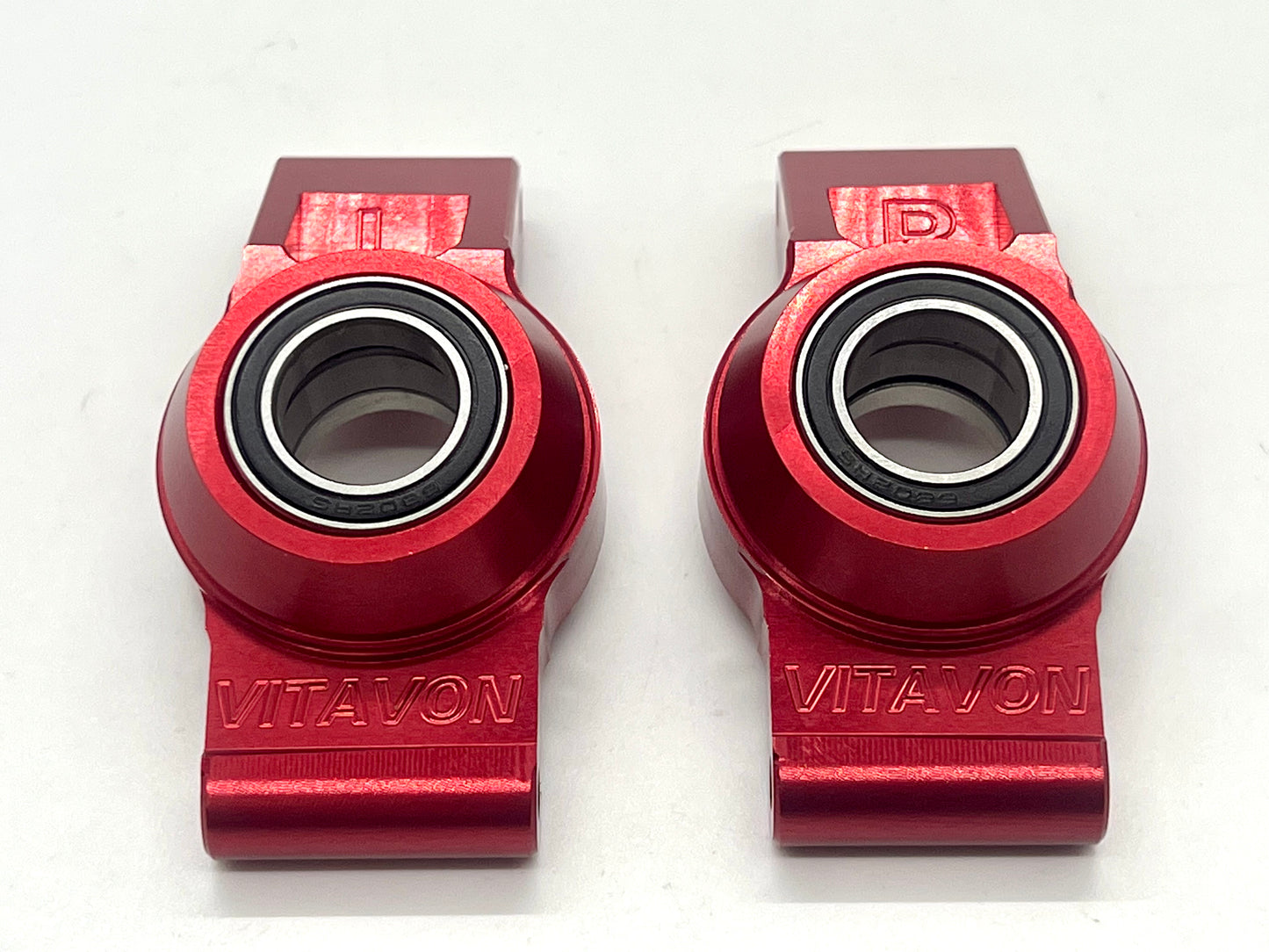VITAVON CNC ALUMINUM 7075 redesigned Rear Hub Carrier for X-MAXX and XRT RED
