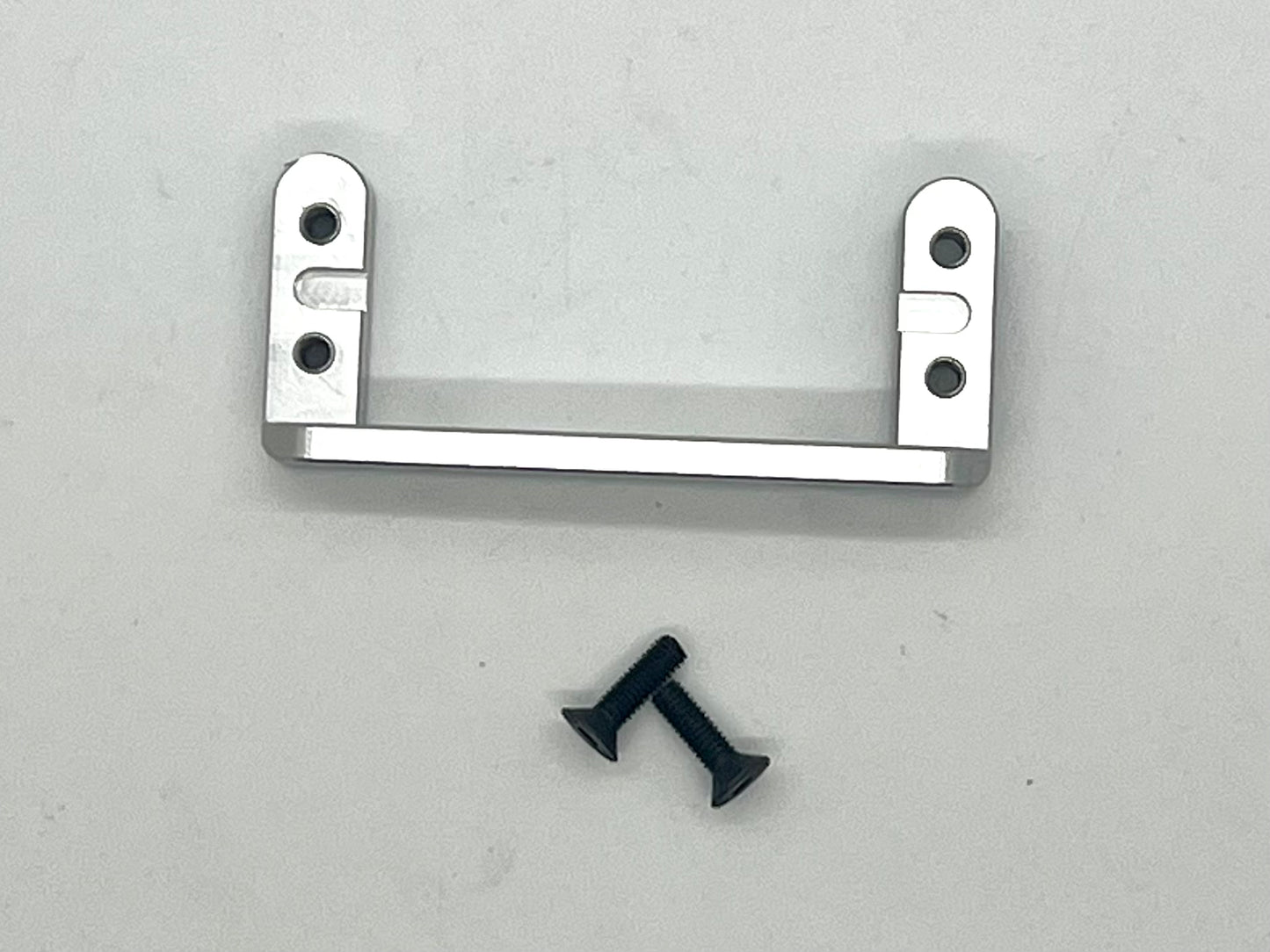 VITAVON CNC Aluminum 2-Speed Trans Case Bracket Servo Mount for Axial SCX6 1/6 Silver