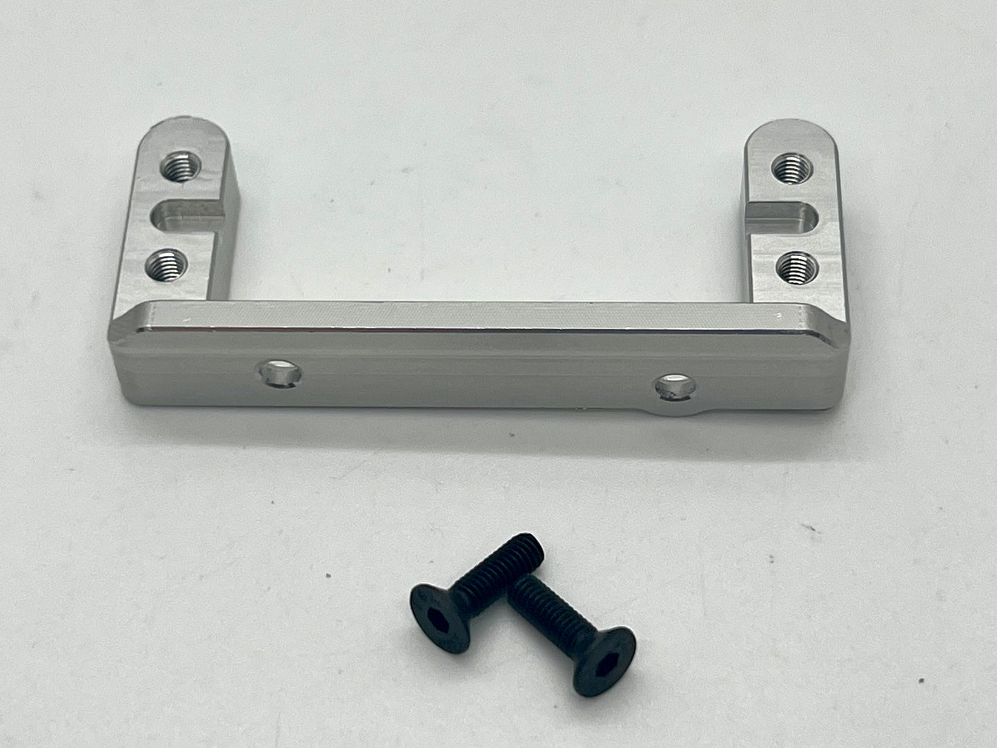 VITAVON CNC Aluminum 2-Speed Trans Case Bracket Servo Mount for Axial SCX6 1/6 Silver
