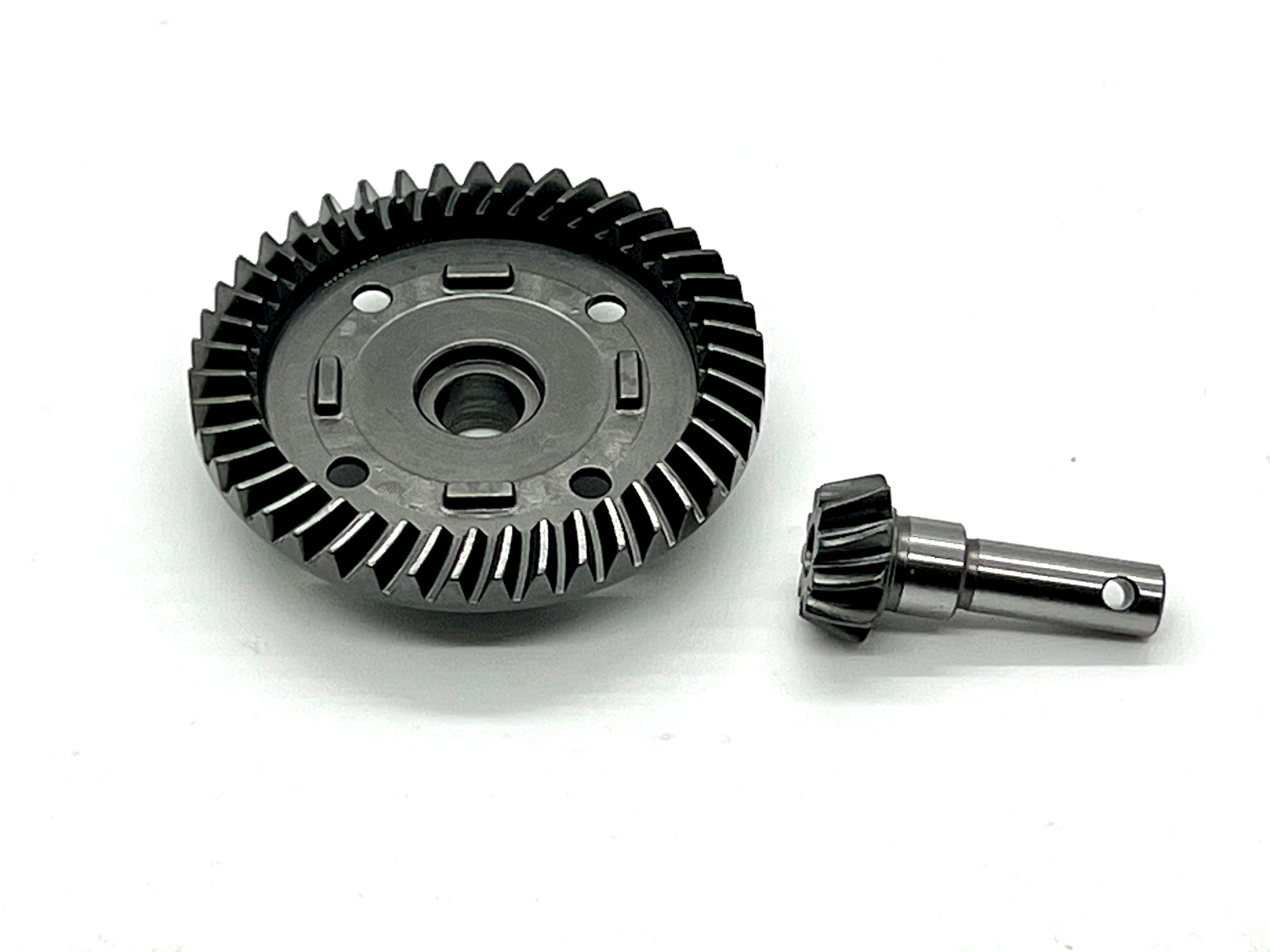 Vitavon HD Steel Spiral Cut Ring & Pinion Gear Set (Rear Diff) For Traxxas MAXX 1/10