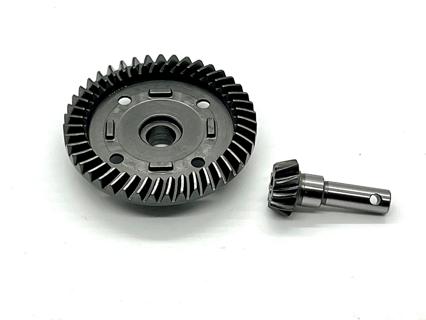 VITAVON CNC HD Steel Front Rear Diff Gear Spiral Cut Pinion Ring Gear for Sledge