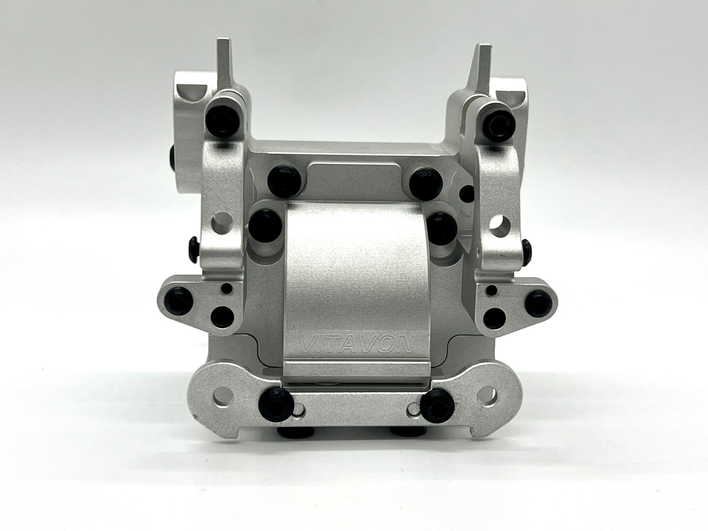 VITAVON redesigned front bulkhead for Savage,Savage XL Savage Flux Silver