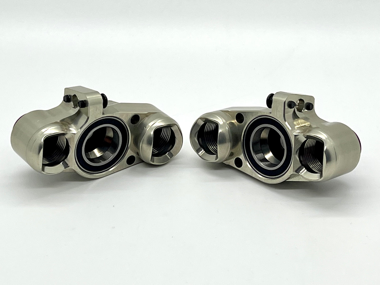 Vitavon Arrma 6S Mojave Typhon Fireteam Infraction Front Hubs CNC aluminum 7075 Titanium