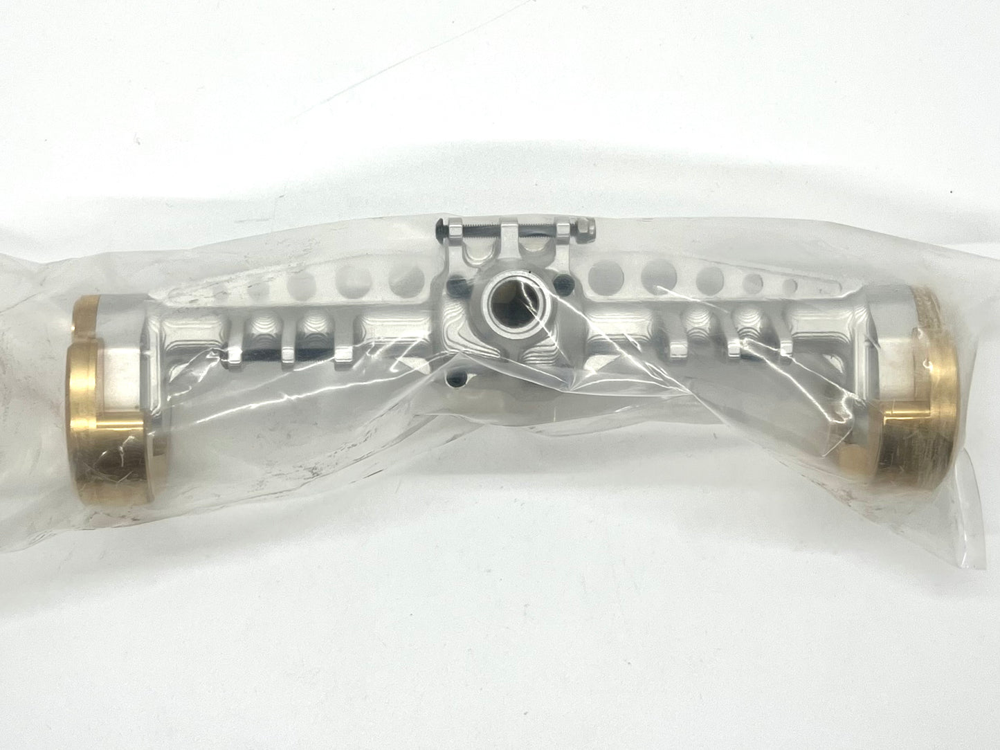 VITAVON CNC Aluminum 7075 with Brass Front/Rear axle housing set for Axial SCX10 III