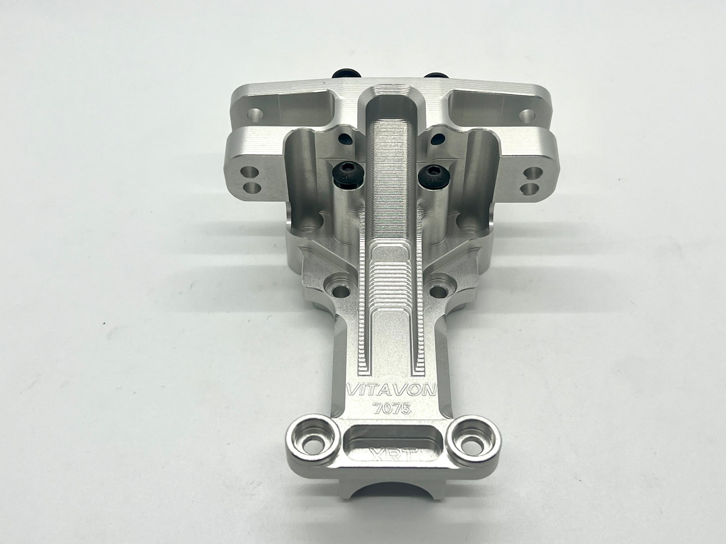 VITAVON CNC Aluminum #7075 FRONT Upper Bulkhead for XRT SILVER