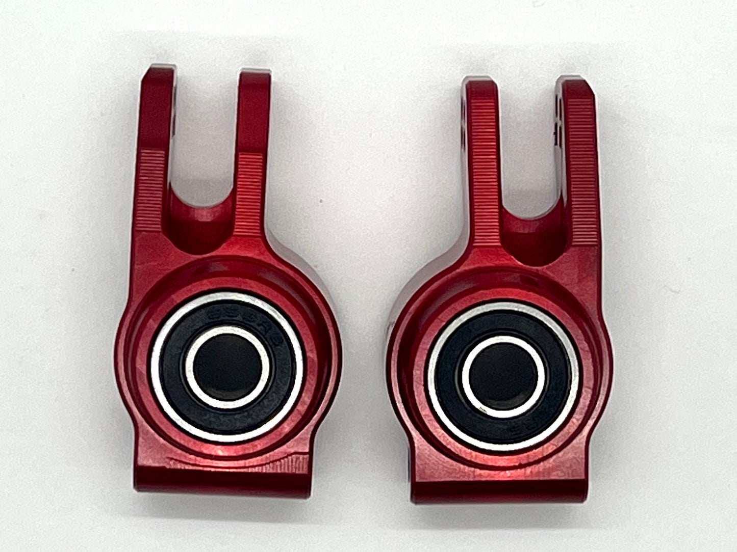 Vitavon Arrma 6S Mojave Typhon Fireteam Infraction Rear Hubs CNC aluminum 7075 Red