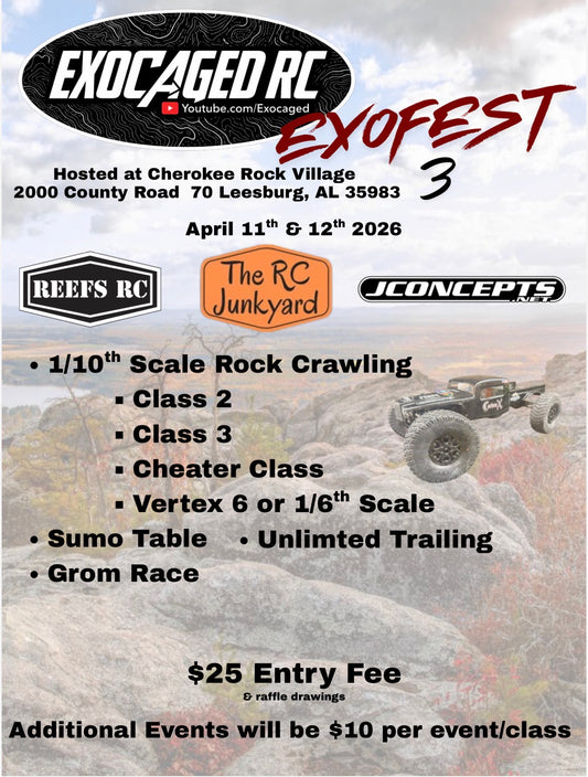 EXOFEST 3 at Cherokee Rock Village