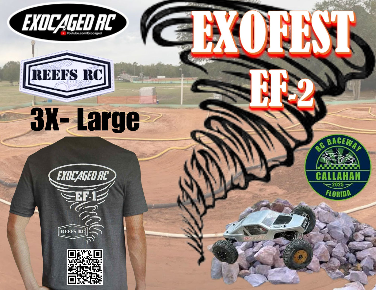 EXOFEST EF-2 TICKETS NOVEMBER 1-2 CALLAHAN RACEWAY