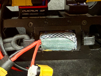 Battery box for JConcepts Reactor Monster Truck
