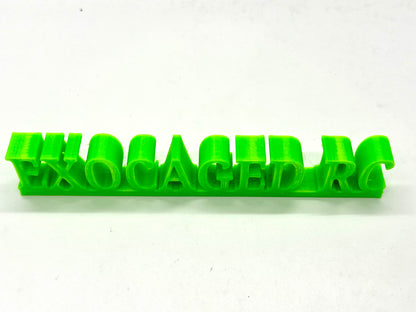 3D TPU Exocaged Paper Weight GREEN