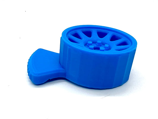 3D Thumb Adapter for Redcat Ascent 18 transmitter BLUE