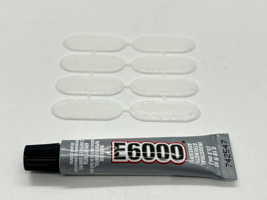 3D TPU Body Bandaids 30mm White