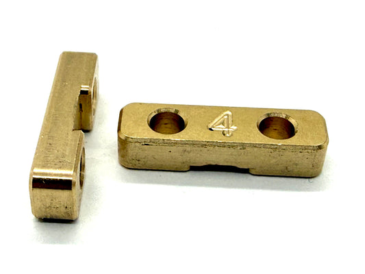 Servo spacers BRASS standard size
