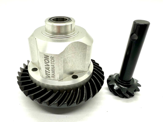 VITAVON Ring and Pinion for Raminator 12/35 with locking pins NOT V4 12MM AXLES