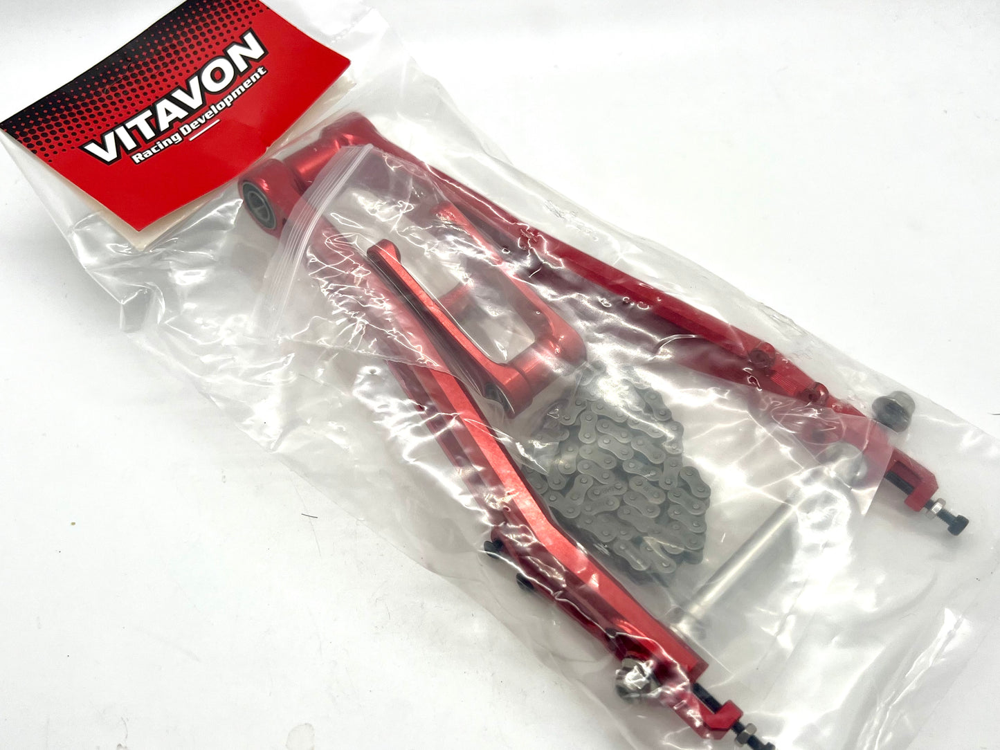 Losi Promoto 30mm extended swing arm Vitavon RED