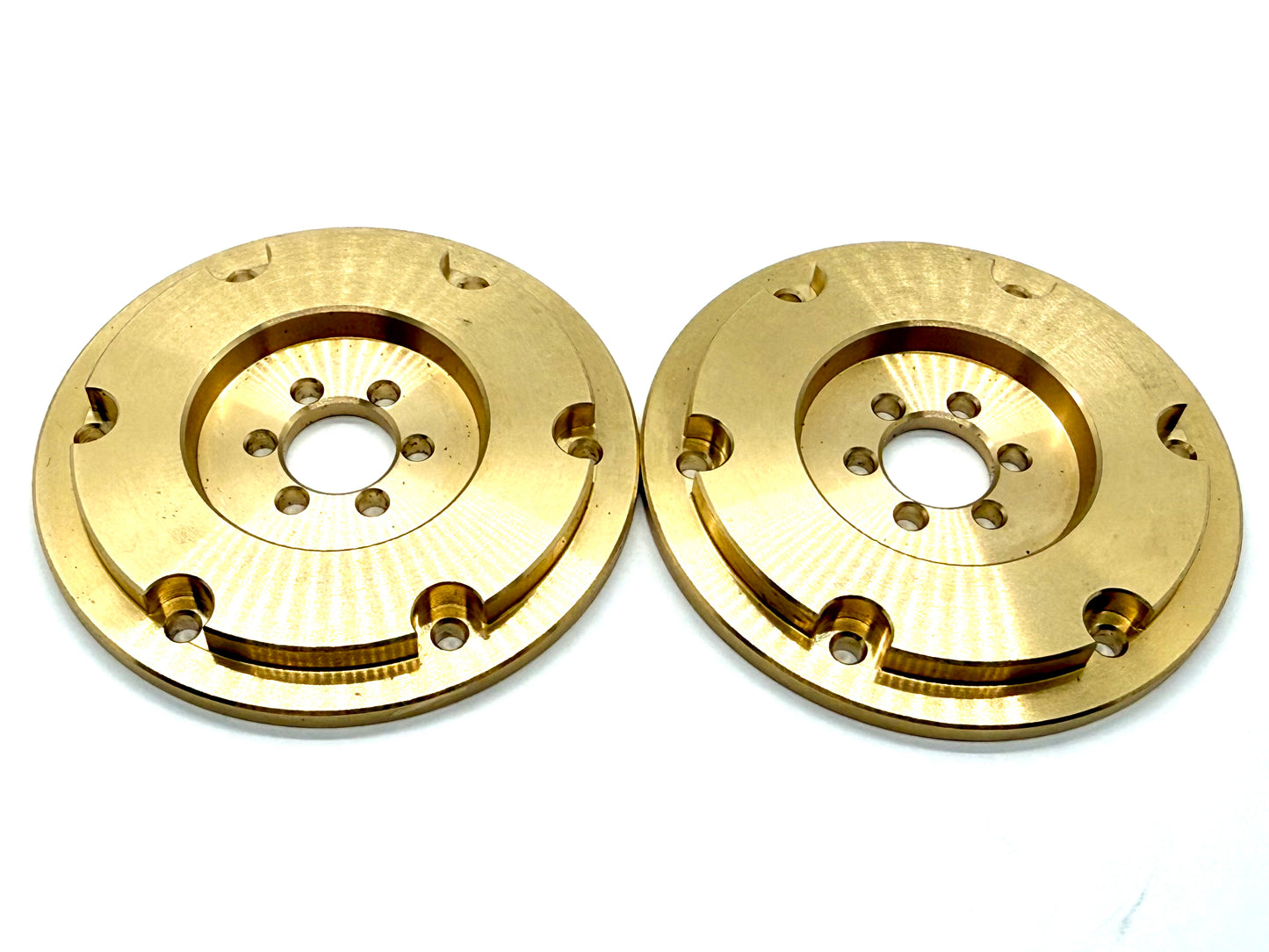 Exocaged Brass Faces for Amazon Carbon 2.2 beadlocks