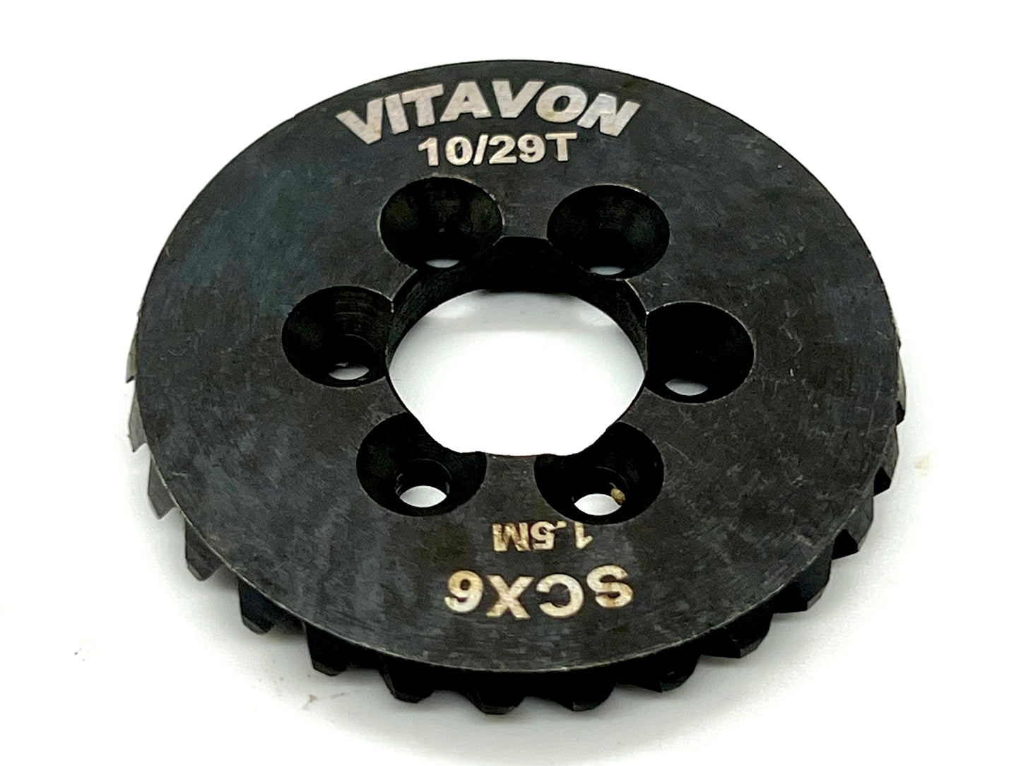 VITAVON Overdrive 10/29 Mod 1.5 HD steel Ring&Pinion Gear for Axial SCX6 Trail Honcho