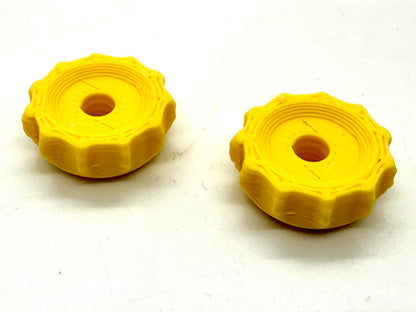 Thumb nuts for 4mm studded body mounts