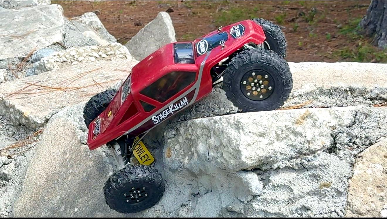 Carbon X DLUX PORTAL COMBO FUSION ELITE Servo on TOP of axle