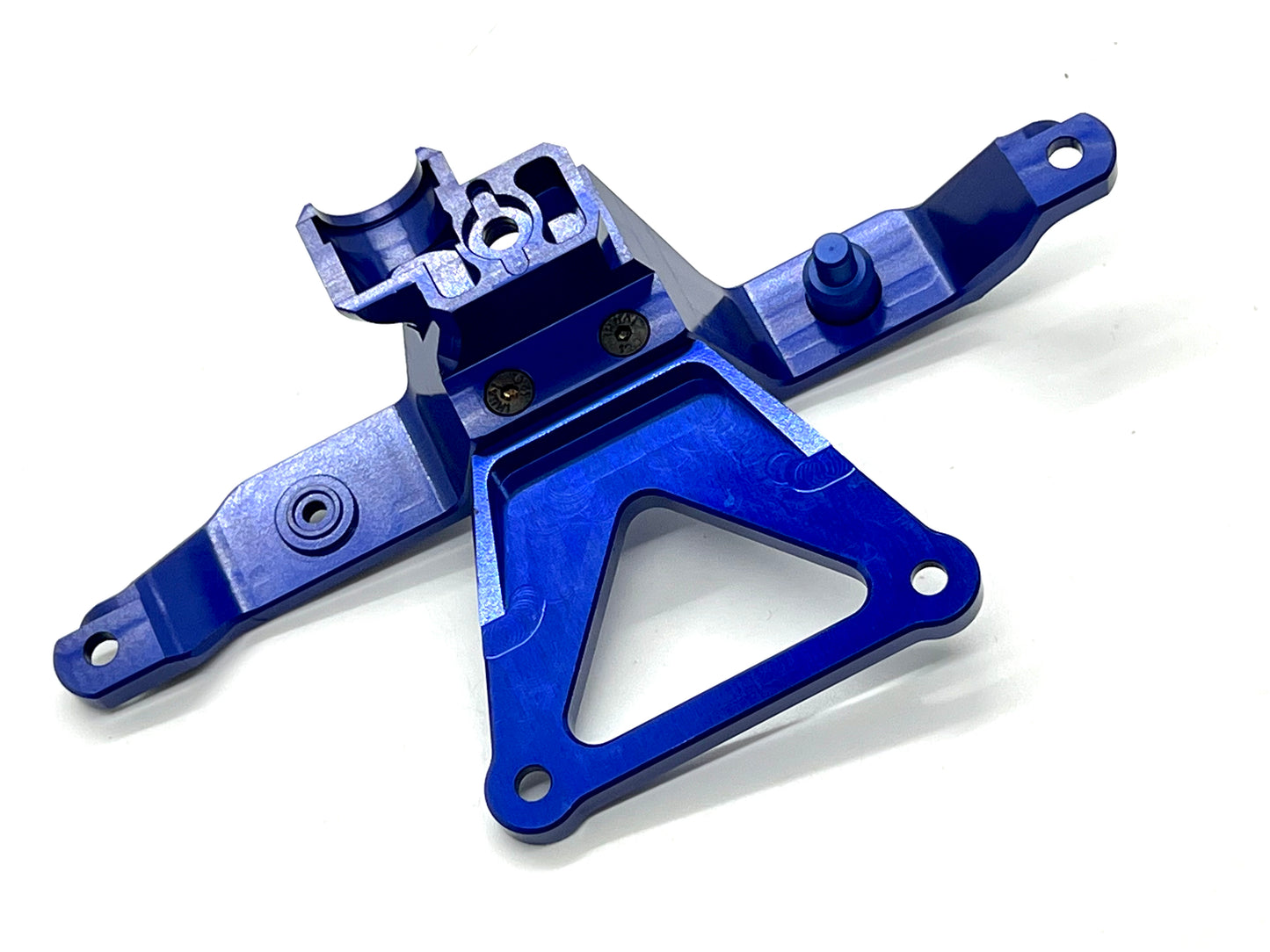 VITAVON CNC Aluminum 7075 Front Upper Steering Bell Crank Support For X-MAXX Blue