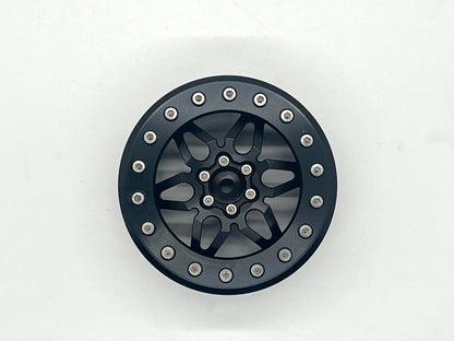 VITAVON CNC Aluminum 2.6" beadlock wheel sells 1pc All Black