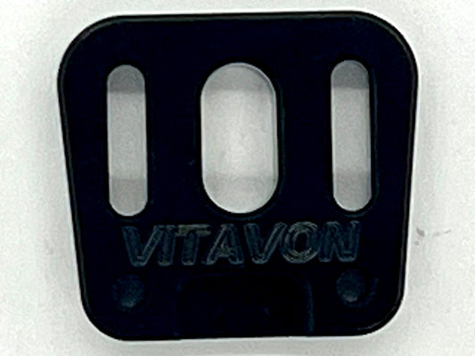 VITAVON CNC 7075 1/5 Scale Servo Mount for Axial SCX6 Trail Honcho Black