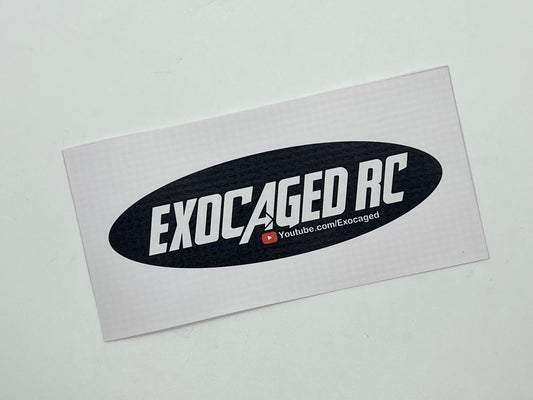 3”x6” Scale Exocaged RC Banner