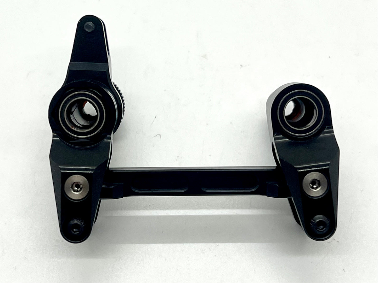 VITAVON CNC Aluminum 7075 Steering bell crank for MAXX 4s 1/10 Black