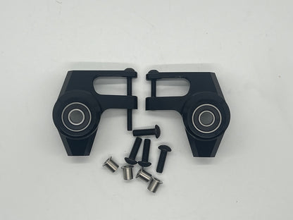 VITAVON SCX6 CNC Alu #7075 Front Knuckle for Axial SCX6 Jeep Wrangler 1/6 Black