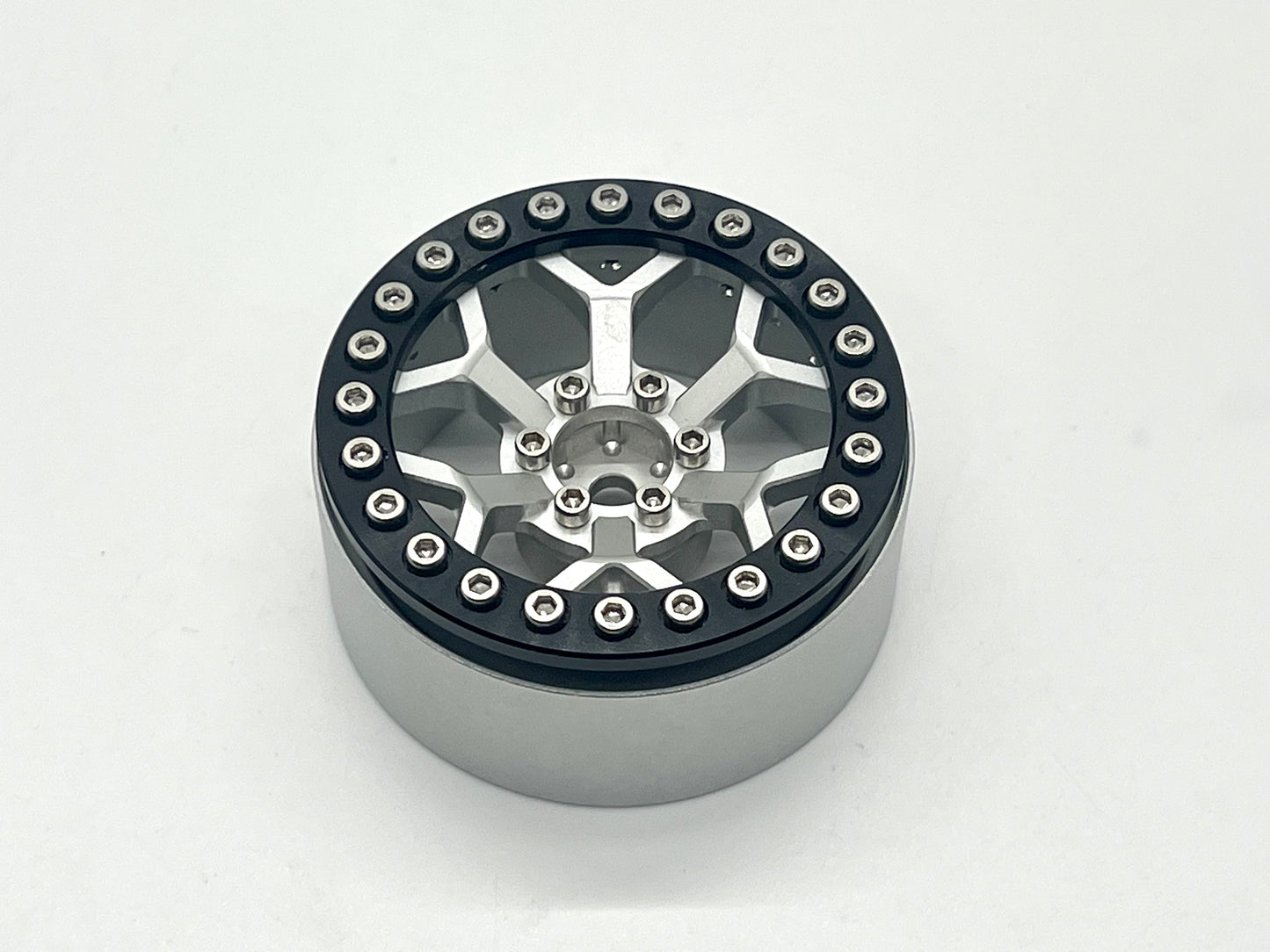 VITAVON CNC Aluminum 2.2 beadlock wheels sells 4pcs silver/black