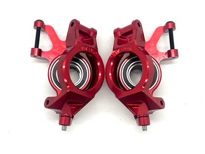 VITAVON Redesigned 7075 Front Knuckles+ C hub for XRT X-MAXX RED