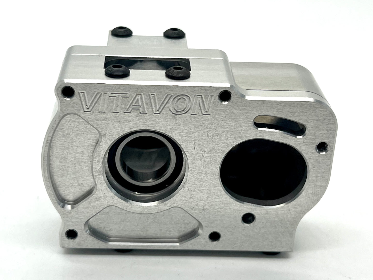 VITAVON LaserNut CNC 7075 Center transmission case Silver