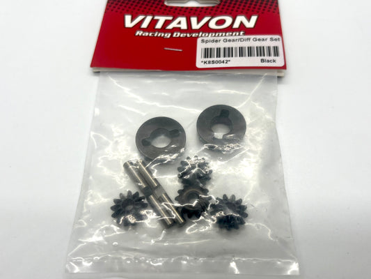 VITAVON CNC HD Spider Gear/Diff Gear Set for Arrma Kraton 8S Outcast 8S