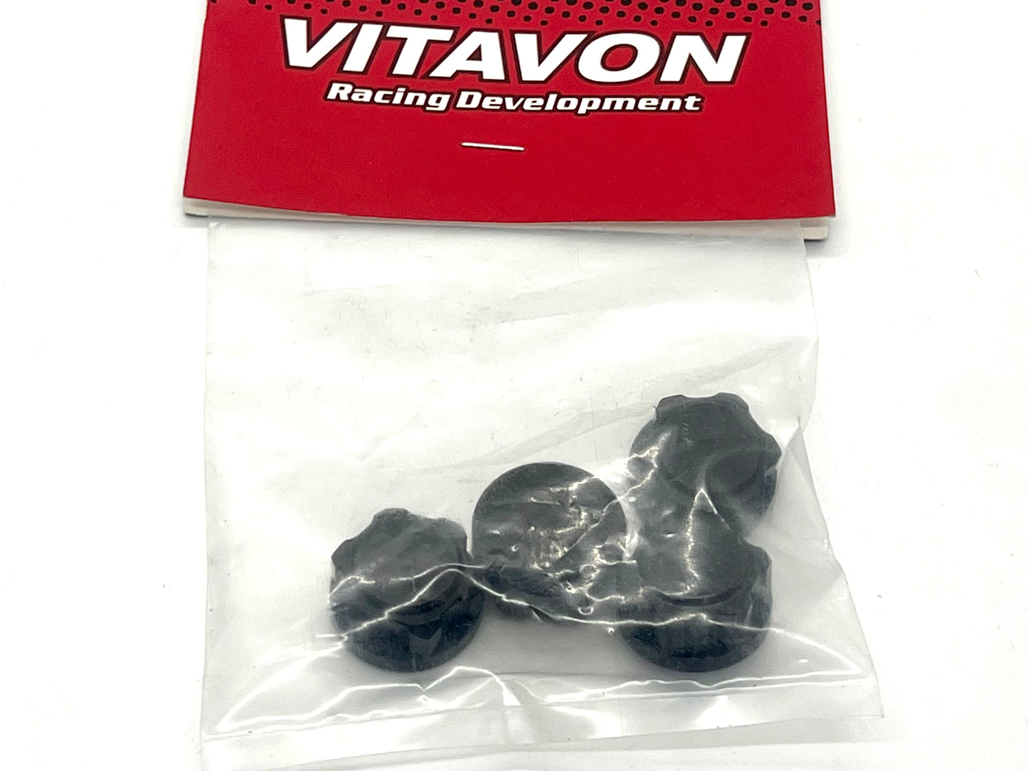 Vitavon Aluminum 7075 Serrated Wheel Nut for Arrma 6S Vehicles BLACK