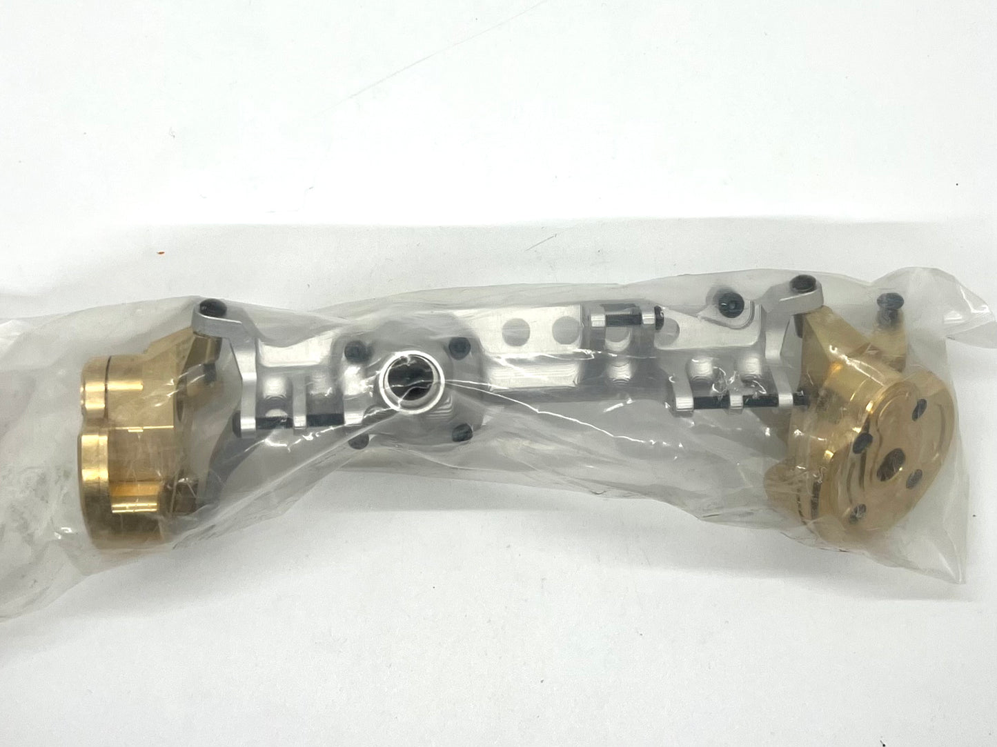 VITAVON CNC Aluminum 7075 with Brass Front/Rear axle housing set for Axial SCX10 III