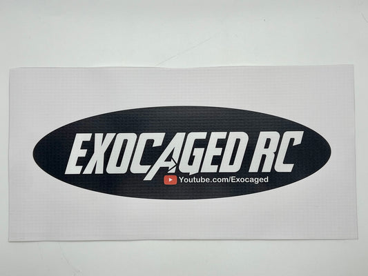 6"x12" Scale Exocaged RC Banner