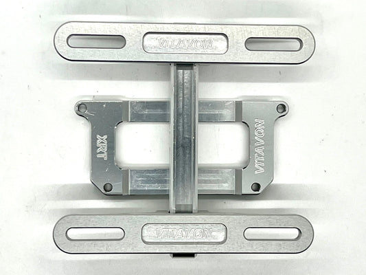 Vitavon CNC Aluminum #7075 Adjustable ESC Holder for XRT Silver