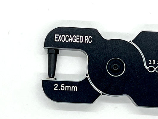 Exocaged RC Shock Shaft Hole Puncher Multi Tool