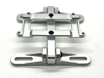 Vitavon CNC Aluminum #7075 Adjustable ESC Holder for XRT Silver