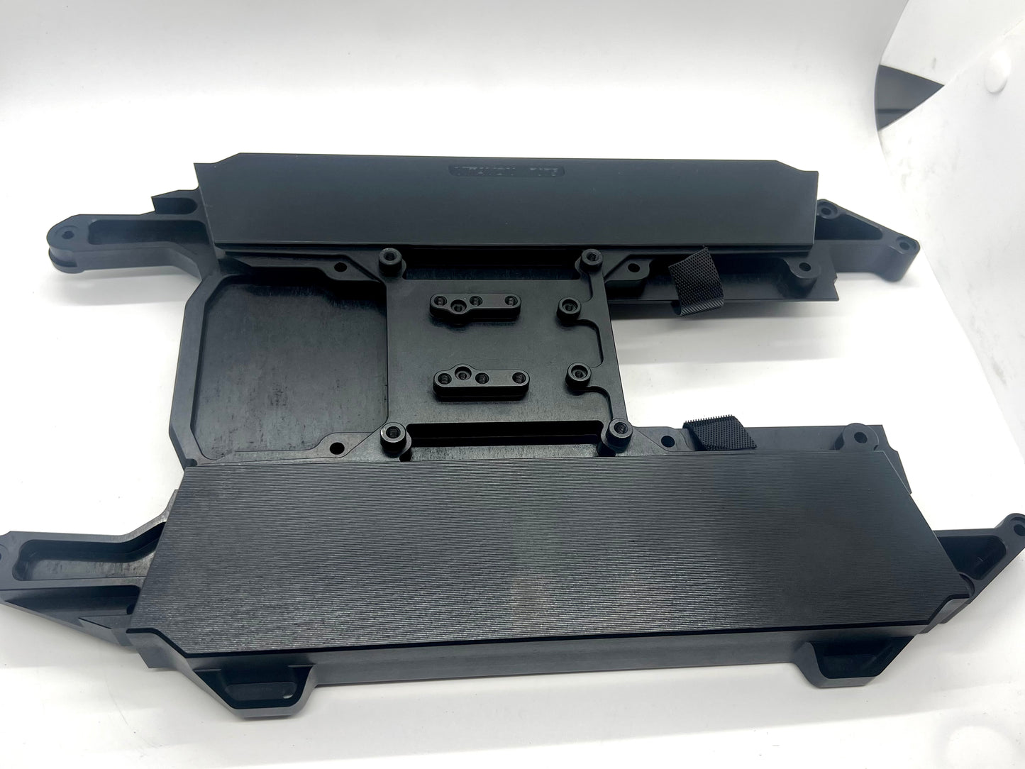 VITAVON CNC Alu7075 Middle Chassis fits with 1/5 Servo/Max 4 For X MAXX BLACK